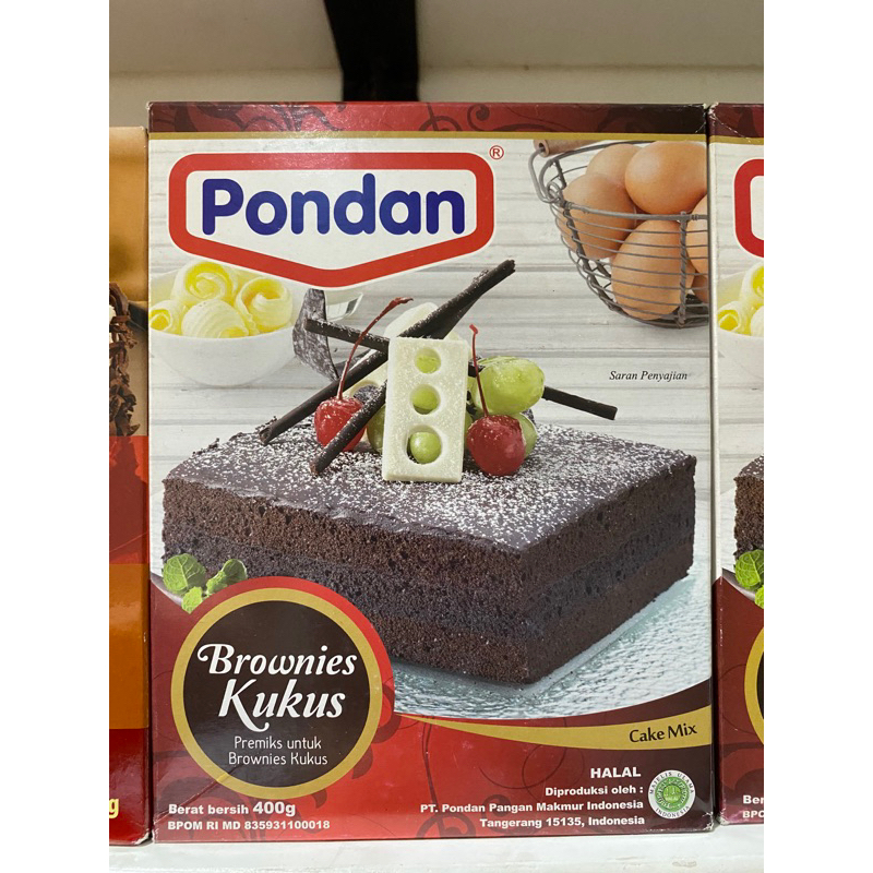 

Pondan Brownies Kukus Instant Mix