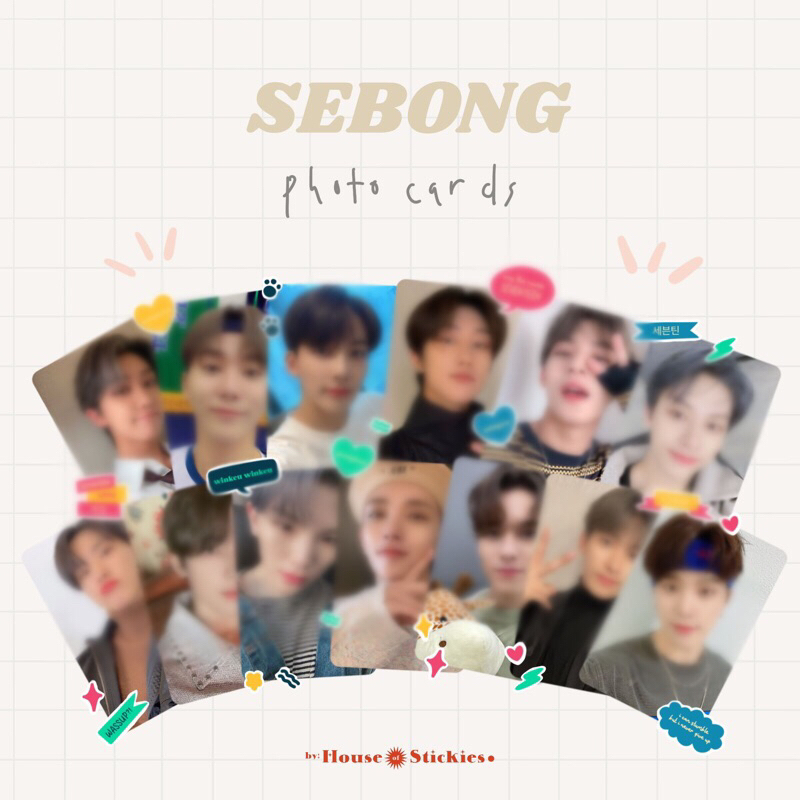 Sebong Unofficial Photocard (Boyfie Selca Ed.)