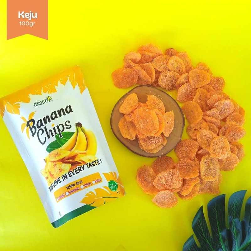 

Banana Chips Cheese 50 gr / 100 gr