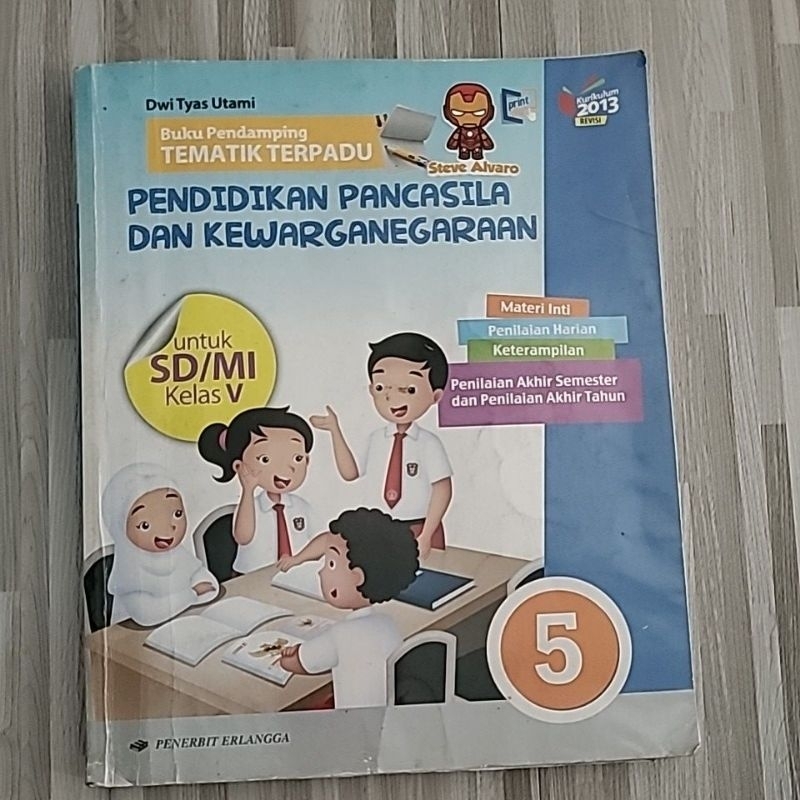 BUPING PPKN  BUKU PENDAMPING TEMATIK PPKN KELAS 5