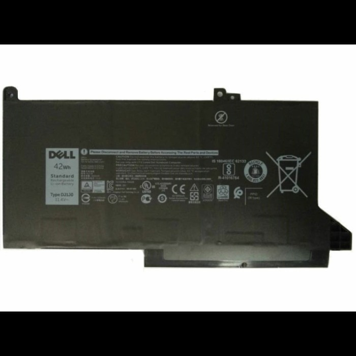 Baterai DELL Latitude E7280 E7480 E7290 E7380 E7390 E7490 DJ1J0 PGFX4