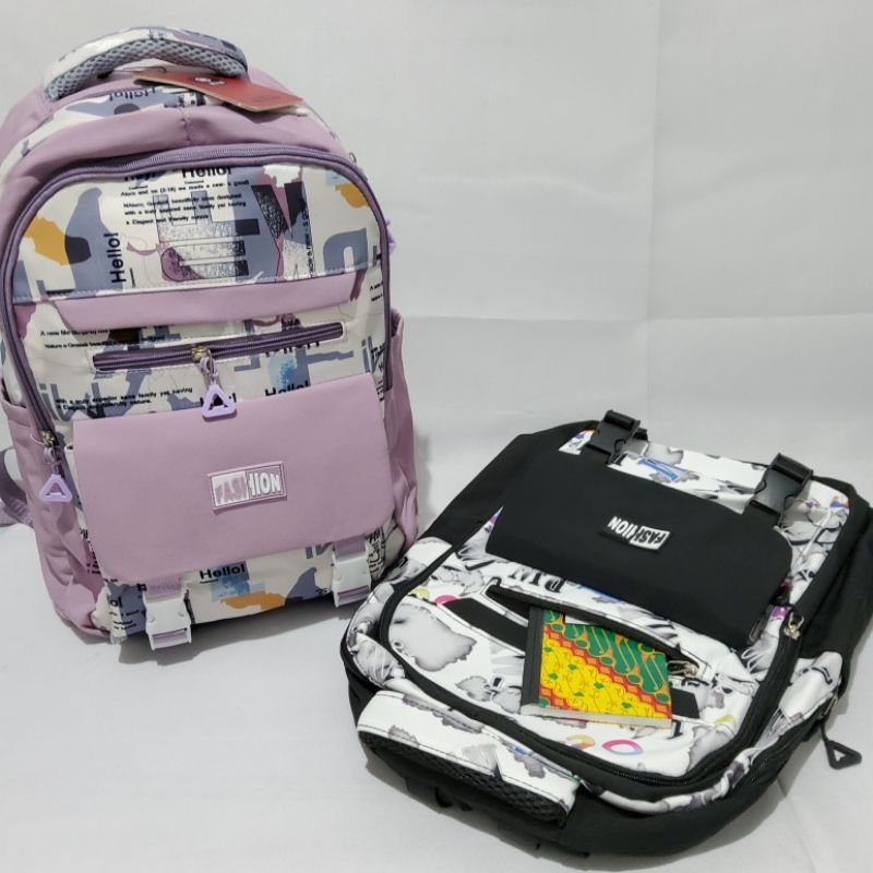 Tas Sekolah Anak SD Ransel Backpack Sekolah Import Korea Terbaru Ukuran Besar 5003