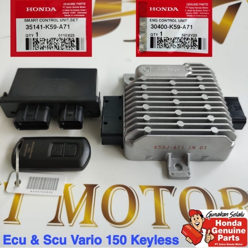 Scu Dan Ecu Vario 150 Keyless 2018-2022 Ori Honda AHM