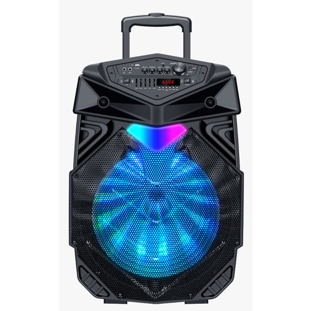 SPEAKER AKTIF 15 MEGATROLLEY SPEAKER TANAKA 15IN BLUETOOTH WIRELESS