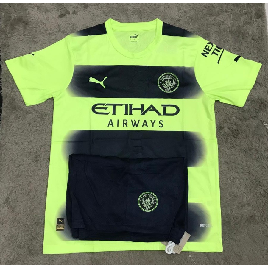 Jersey bola man city 3rd 2022 - 2023 grade ori import