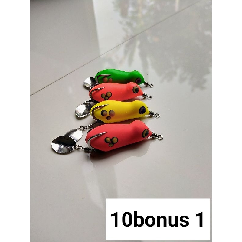soft frog kuntul 4.5cm