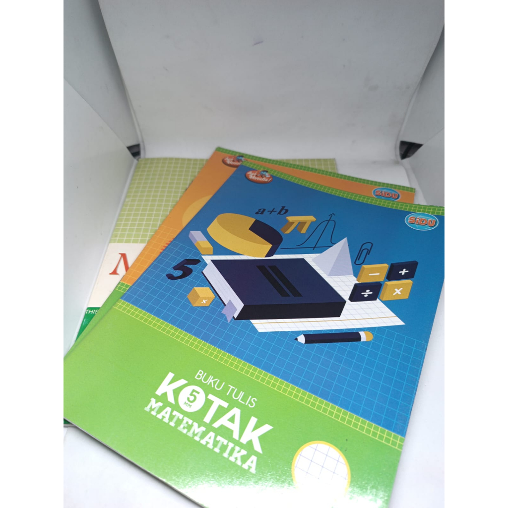 buku sidu kotak kecil matematika 38 lembar per pcs