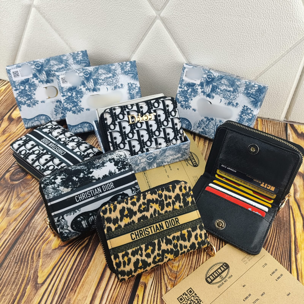 Dompet Kartu Kancing Import 166 - POUCH IMPORT/IMPORT PREMIUM/DOMPET HP/ POUCH KEREN/ POUCH HP - Aneka Dompet Lipat Branded Free Box - DOMPET WANITA SILA + BOX LIPAT SUPER TUMPUK KARTU PENDEK L1 0480