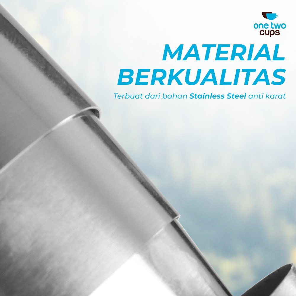 One Two Cups Gantungan Kunci Gelas Lipat Camping 140ml - BS150