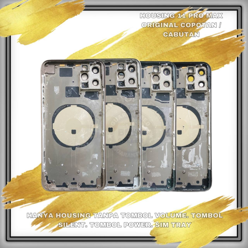 HOUSING / CASING 11 PRO MAX COPOTAN ORIGINAL BEKAS KEMULUSAN 90%