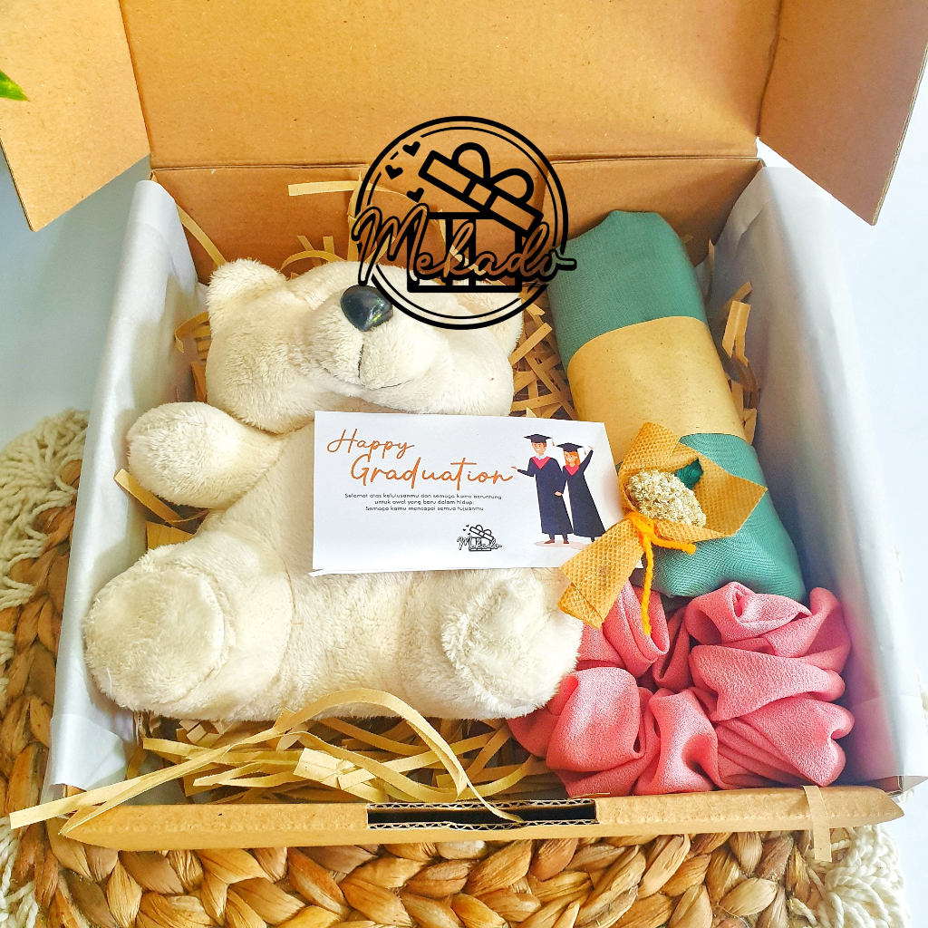 

Mekado - Kado Hampers hijab Gift Box Hadiah Cewek Wanita Perempuan Ulang Tahun Birthday Wisuda Graduation Anniversary Pernikahan Wedding Valentine Lebaran Natal Tahun Baru Christmas New Year Ibu Guru