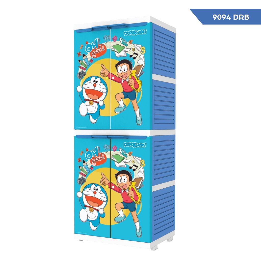 Lemari anak susun 4 kunci naiba mini msc premium