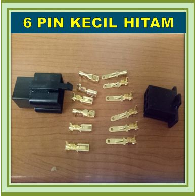 SOKET KABEL 6 PIN SKUN KECIL / SOCKET KABEL 6 PIN SKUN KECIL / KONEKTOR KABEL / CONECTOR KABEL / SAMBUNGAN KABEL