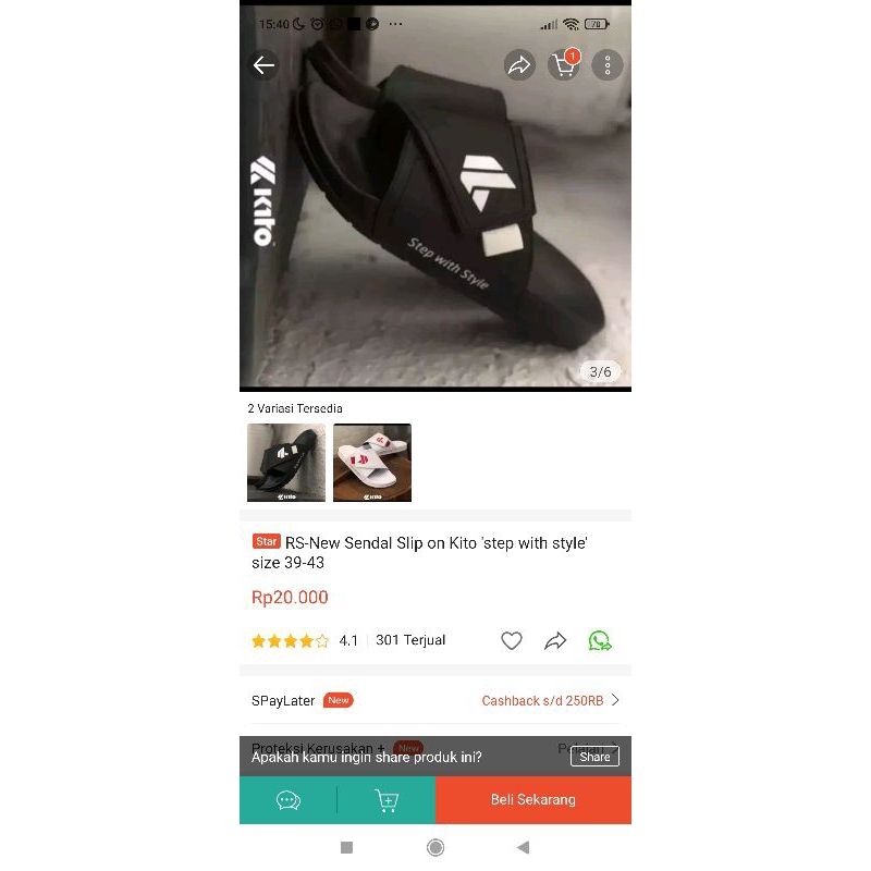 Sandal Slipper Original - Geoff Max | Sandal unisex