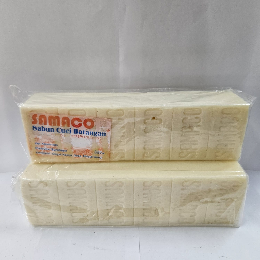 Samaco Sabun Cuci Detergen Batangan 325 gram