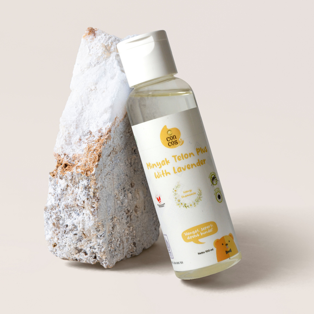 CONCOS Minyak Telon Oil Plus with Lavender Free Sendok Makan || Exp Jun 2026