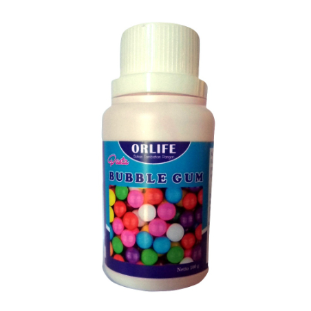 

Terlaku.../ PERISA ORLIFE BLUE GUM / PERISTA MAKANAN / SIRUP / ES RASA PERMEN KARET BIRU ORLIFE