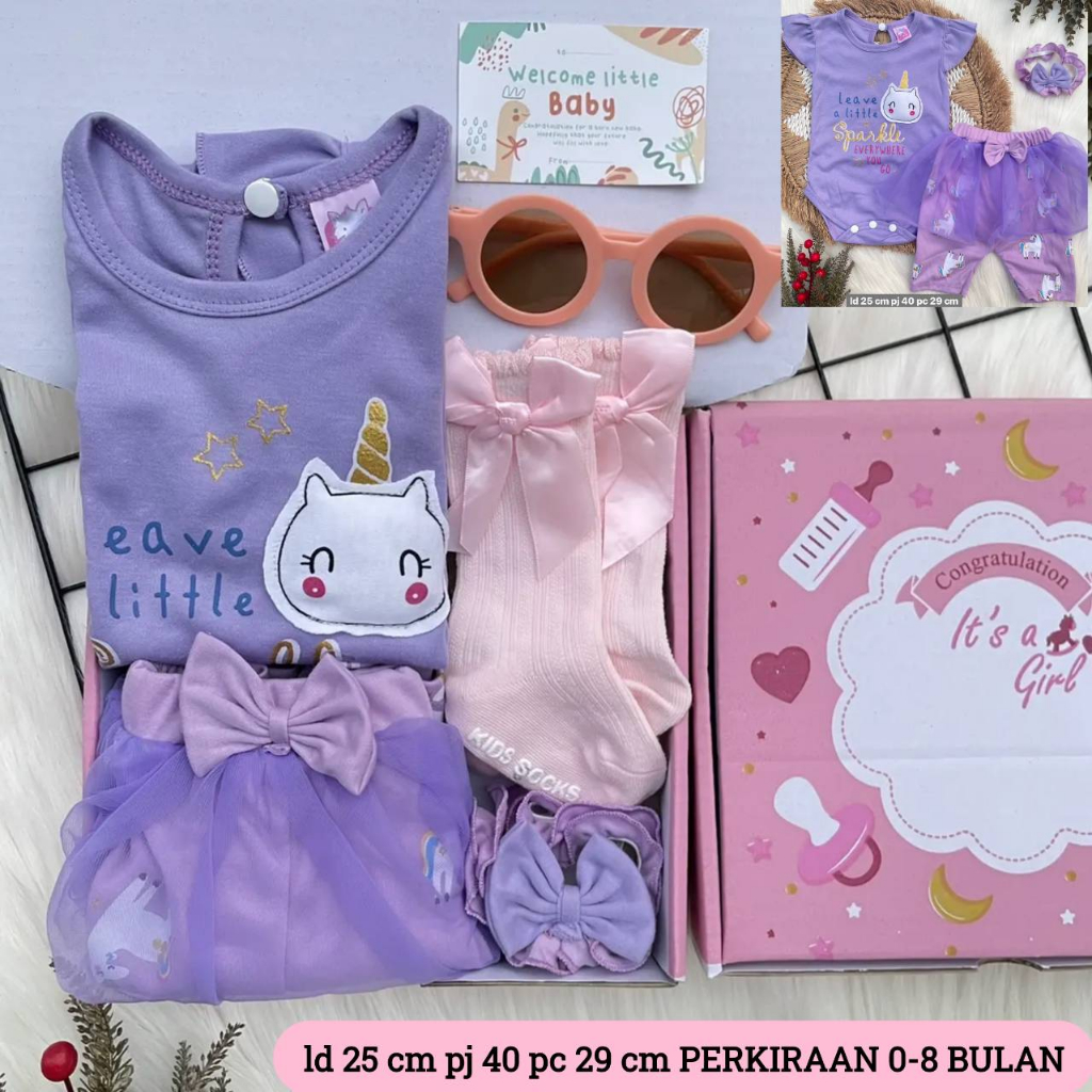 Kado Lahiran Bayi perempuan / Hampers baby GIrl Kado bayi