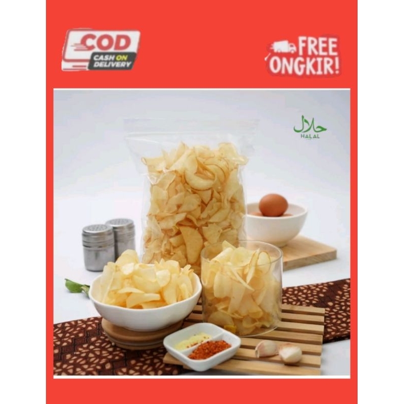 

Keripik Singkong Crispy 250grm