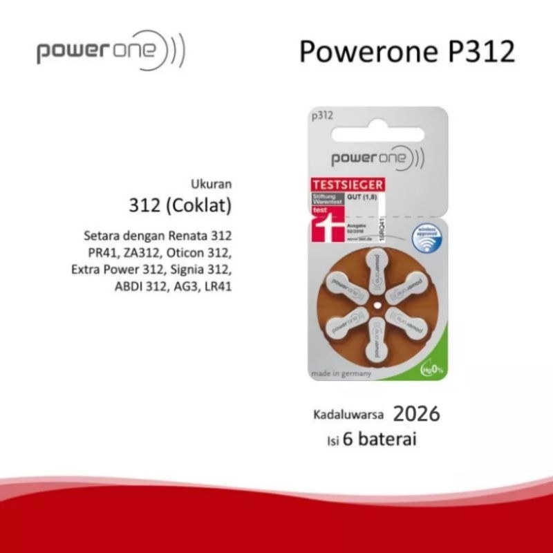 baterai ABD Powerone P312