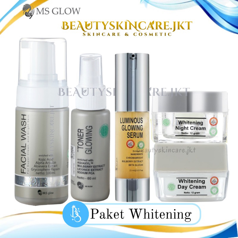 MS Glow Paket Wajah + Serum All Variant | MS Glow Paket Serum