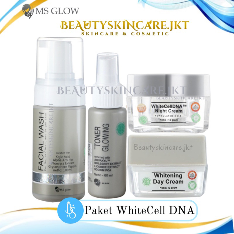 Ms Glow Paket WhiteCellDNA || Paket White Cell DNA MS GLOW