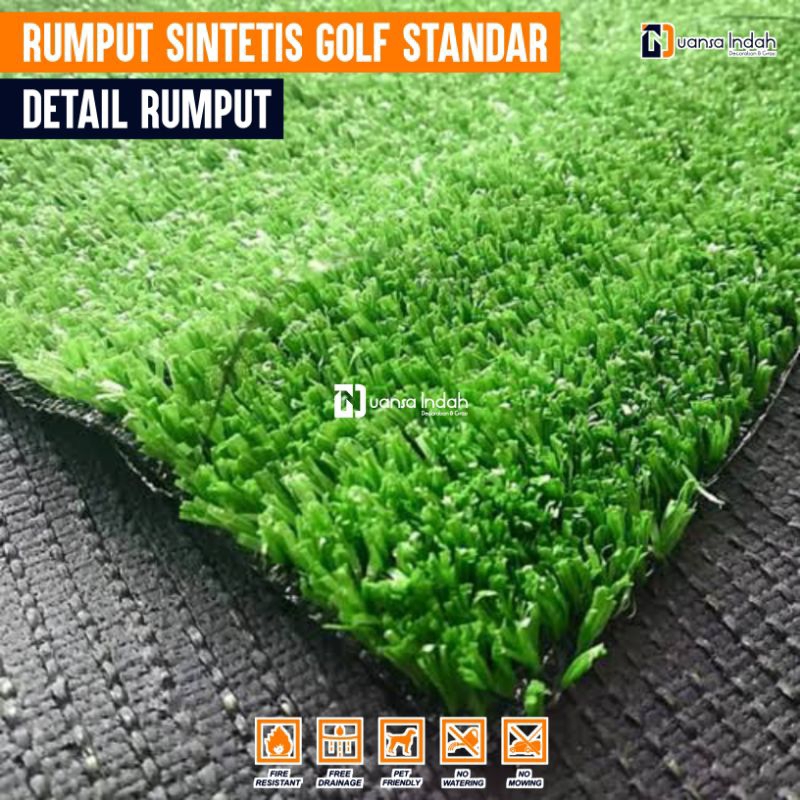 RUMPUT SINTETIS GOLF STANDAR UKURAN 75x125 CM