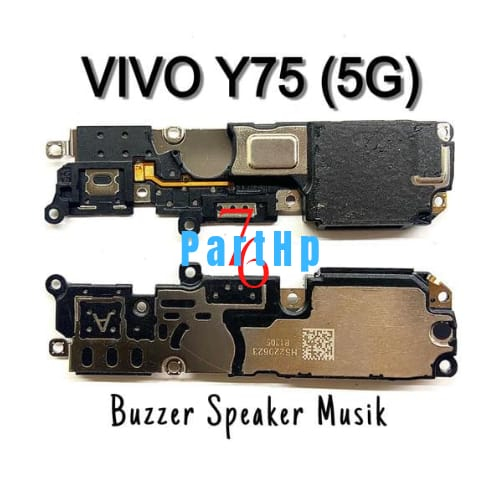 Buzzer Loud Speaker Fullset Vivo Y75 5G/V2142 - Loudspeaker Bazer Buzer Bezer