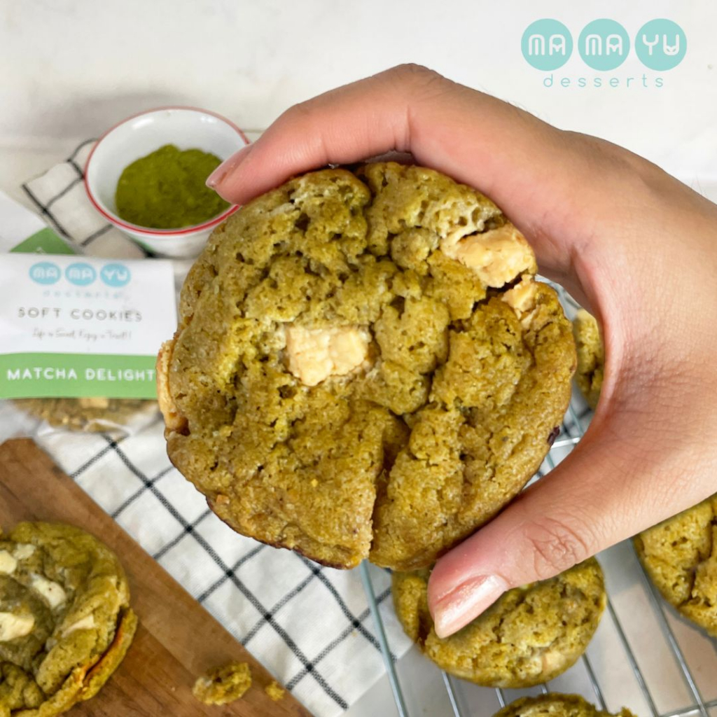 

Soft Cookies Matcha Delight | Hampers Soft Cookies | Soft cookies premium