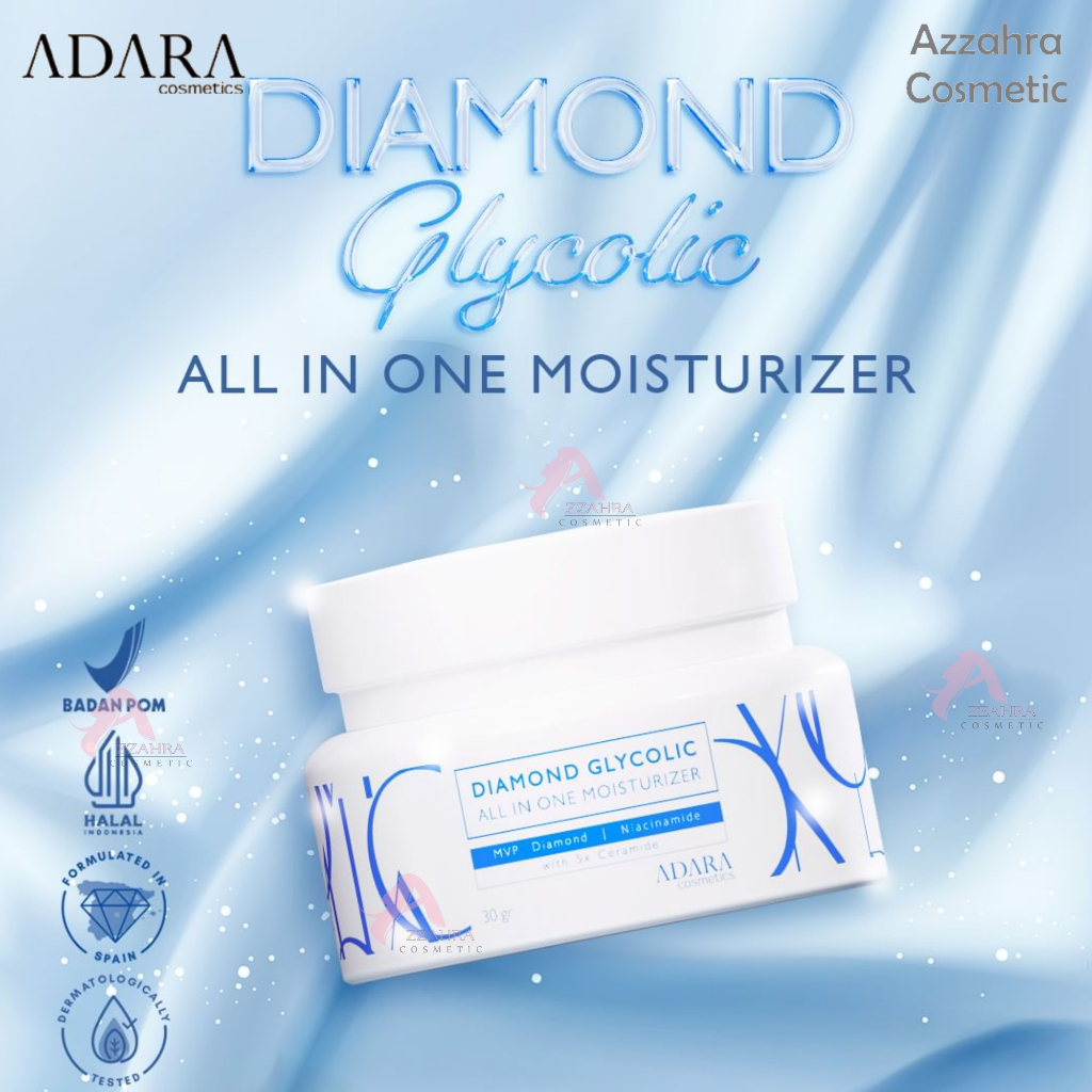 ADARA Diamond Glycolic All in One Moisturizer 30gr