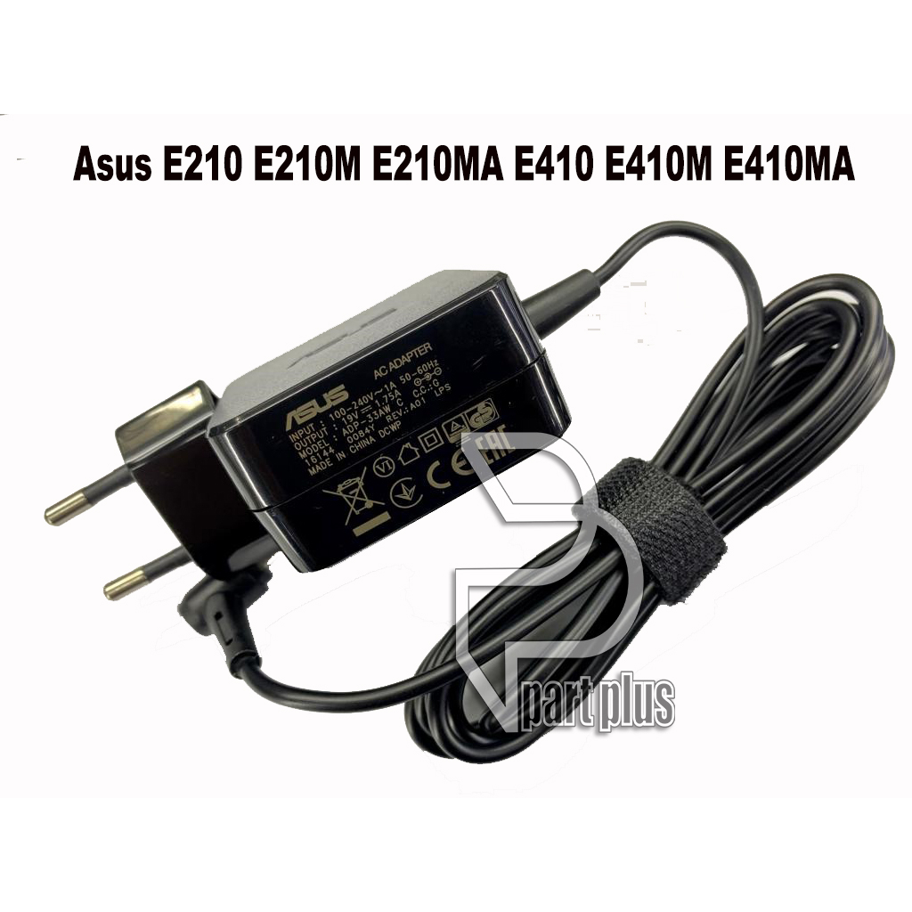 Adaptor Charger Asus E410 E410M E410MA E210 E210M E210MA  19V-1.75a 33W