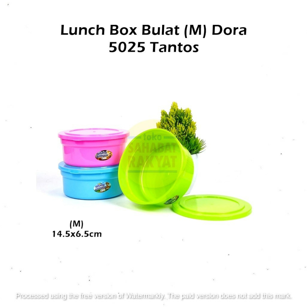 Lunch Box / Tempat Makan Tantos Spongebob &amp; Dora