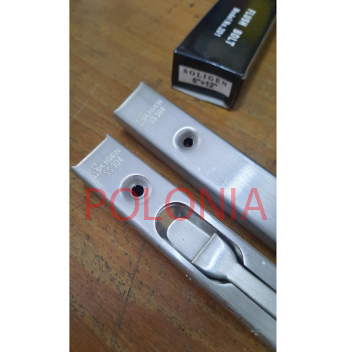 COD Grendel tanam stainless 6&12 inci grendel tanam pintu kayu dobel GROSIR ECER READY MEDAN