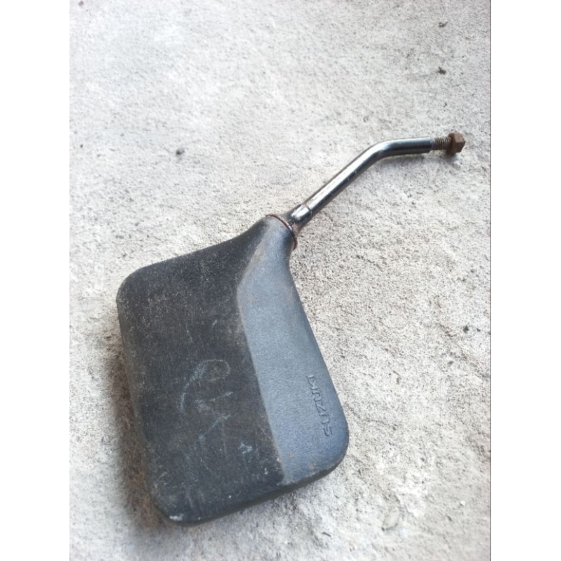 SPION KANAN ORIGINAL SUZUKI RC100 BRAVO TORNADO GS CRYSTAL TS125 ASLI COPOTAN MOTOR