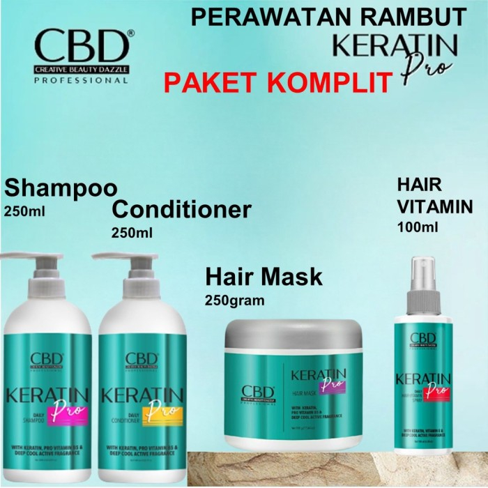 CBD PAKET BUNDLING I PAKET HEMAT I KERATIN I COLOR I COLLAGEN