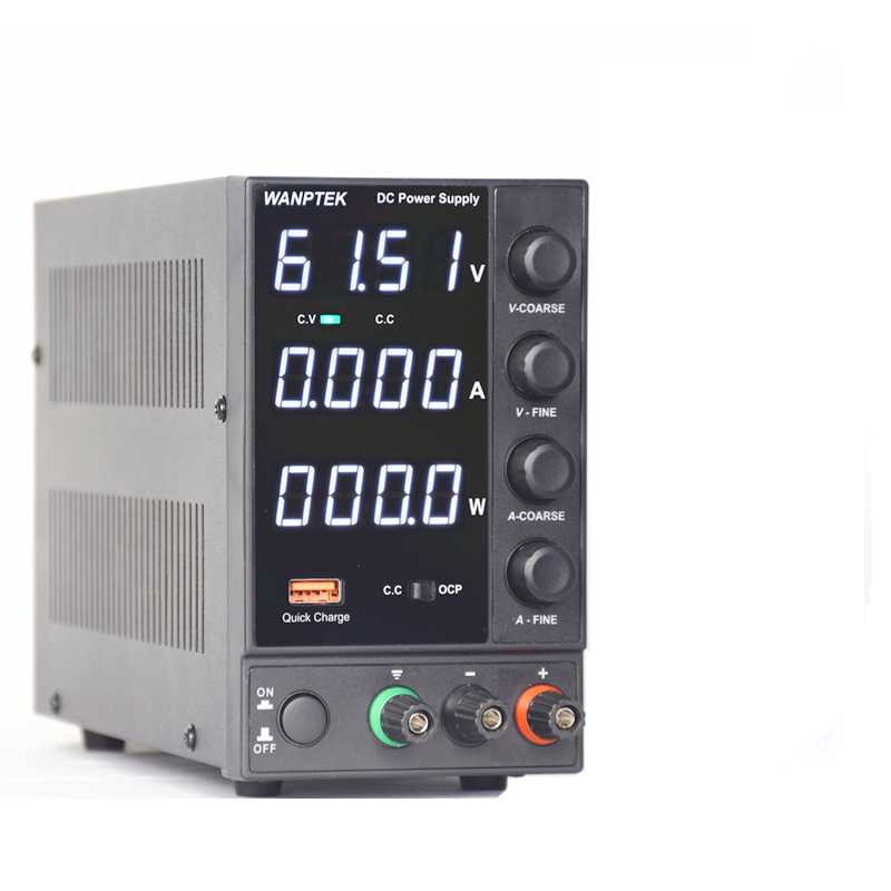 WANPTEK Adjustable Power Supply DC Regulated Digital Voltage 30 V 5 A - DPS305U