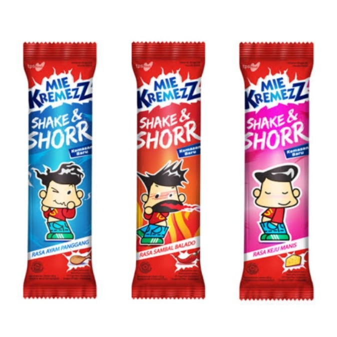 

Mie Kremes sor rasa ayam panggang