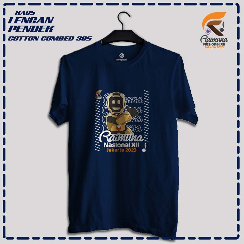 Kaos Pramuka RAINAS Raimuna Nasional 2023 Bangkit