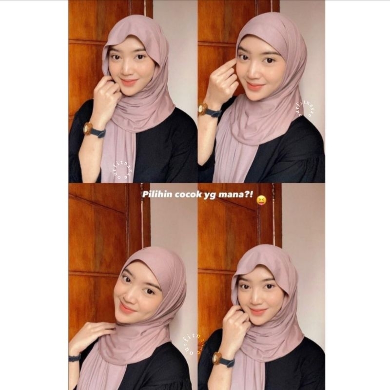 ONASAE Hijab Pashmina Kaos Spandex Turkish Shawl Pashmina Turki Pashmina Kaos Daily Pashmina Kaos Rayon Shawl Kerudung Lebaran Nara Turki Shawl Pashmina Kaos Viral