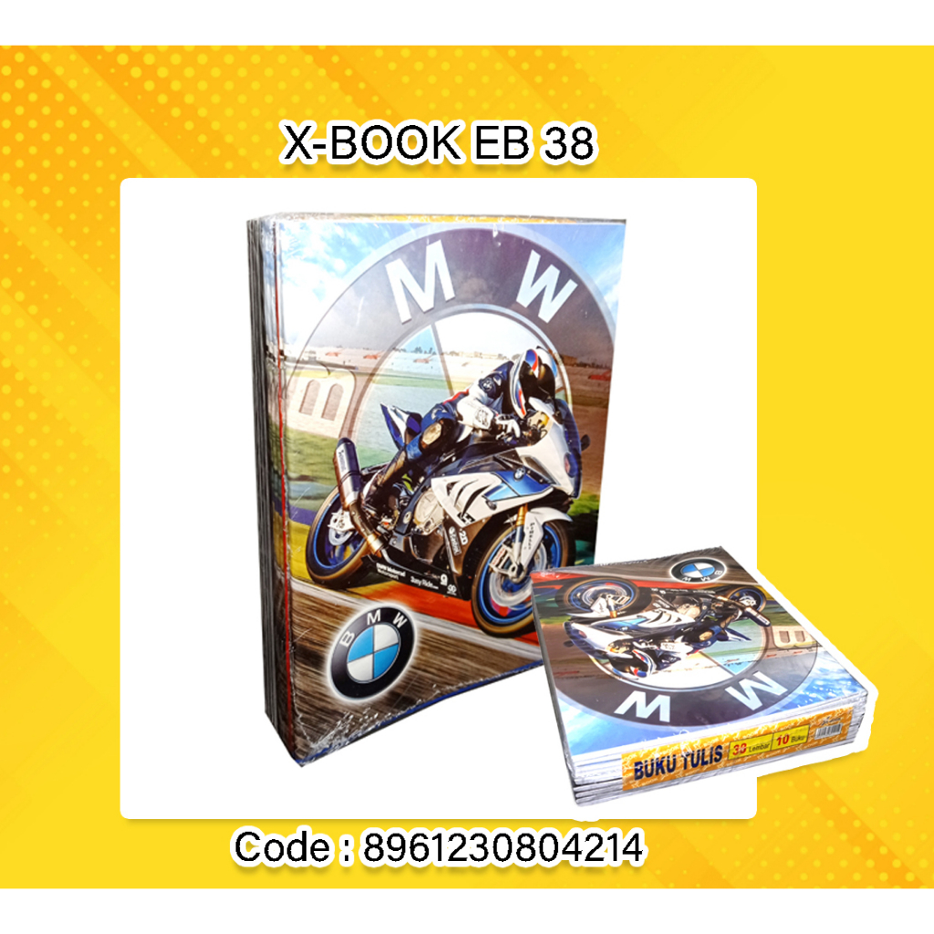 

Buku tulis X-BOOK EB 38