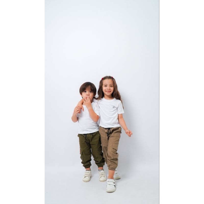 LINK GROSIR 10-12 tahun CELANA JOGGER GARGO SERIAN 14 16 18 CELANA CARGO ANAK