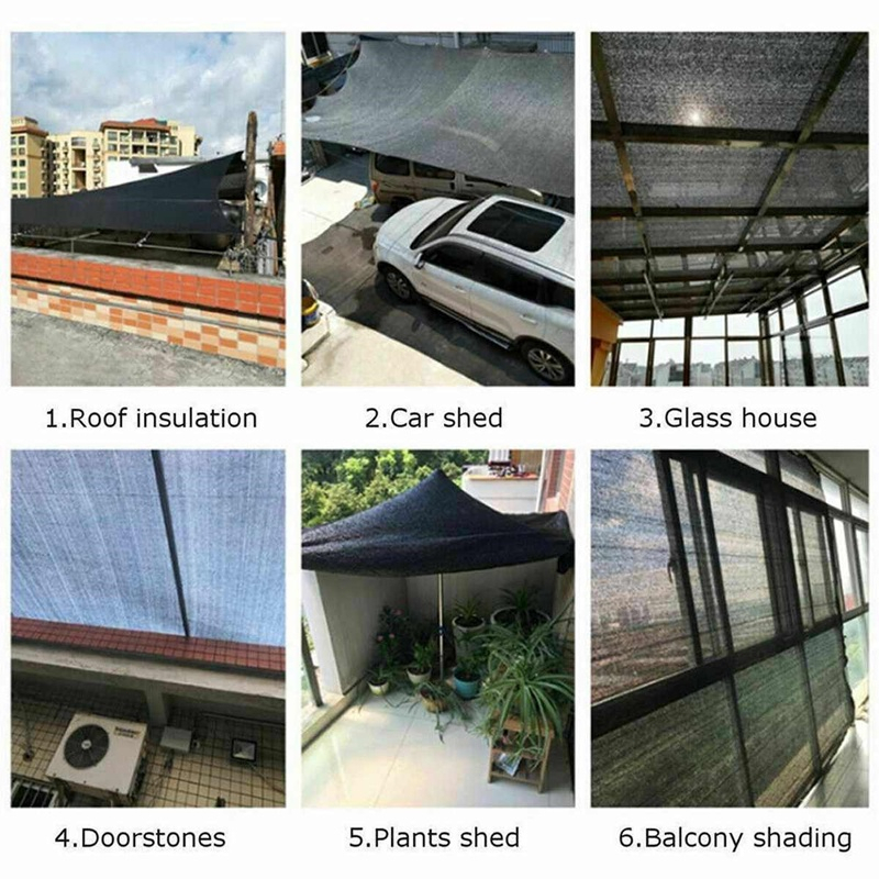 【Penjual Lokal】COD Jaring Paranet Pelindung Sinar Matahari SunShade Net Anti UV 85% Multi Ukuran Untuk Rumah Kaca/Taman/Outdoor