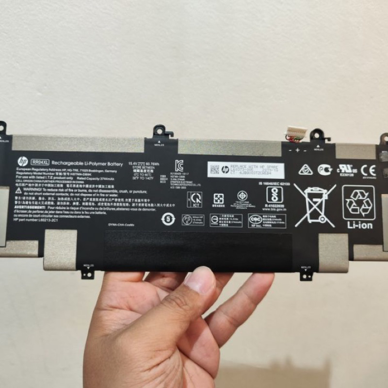 Baterai HP Omen 15-5000 15 5000 RR04 RR04XL TPN-W111 15.2V ORIGINAL