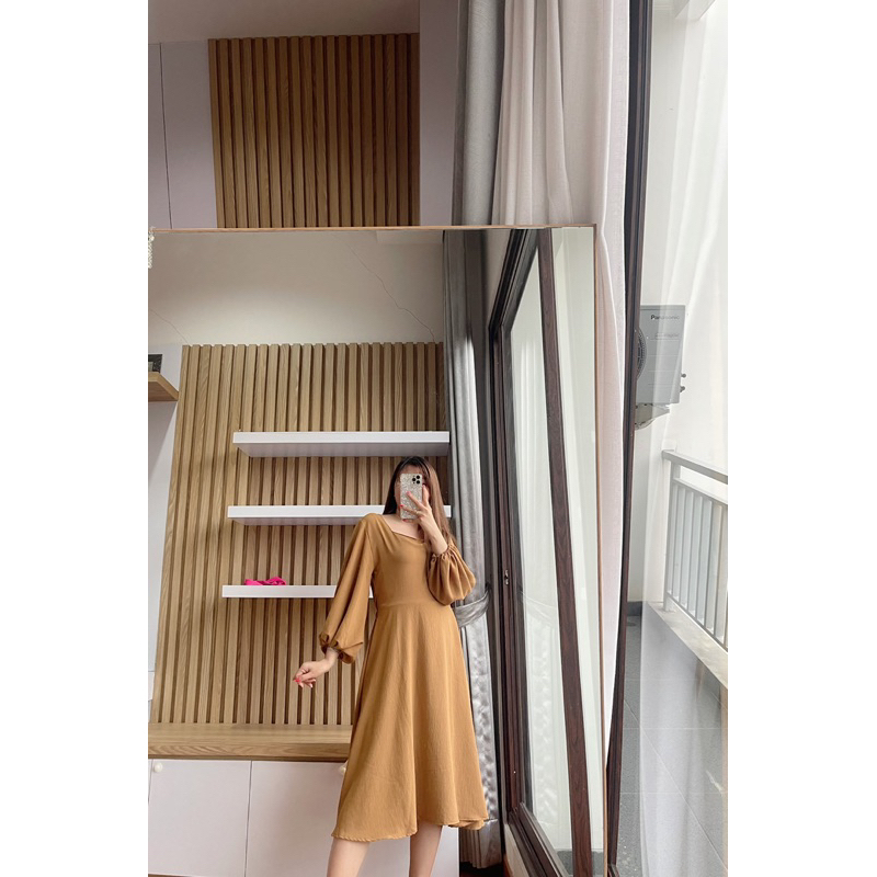 NEW DRESS VELUCI BELT/CRINGKLE PREMIUM