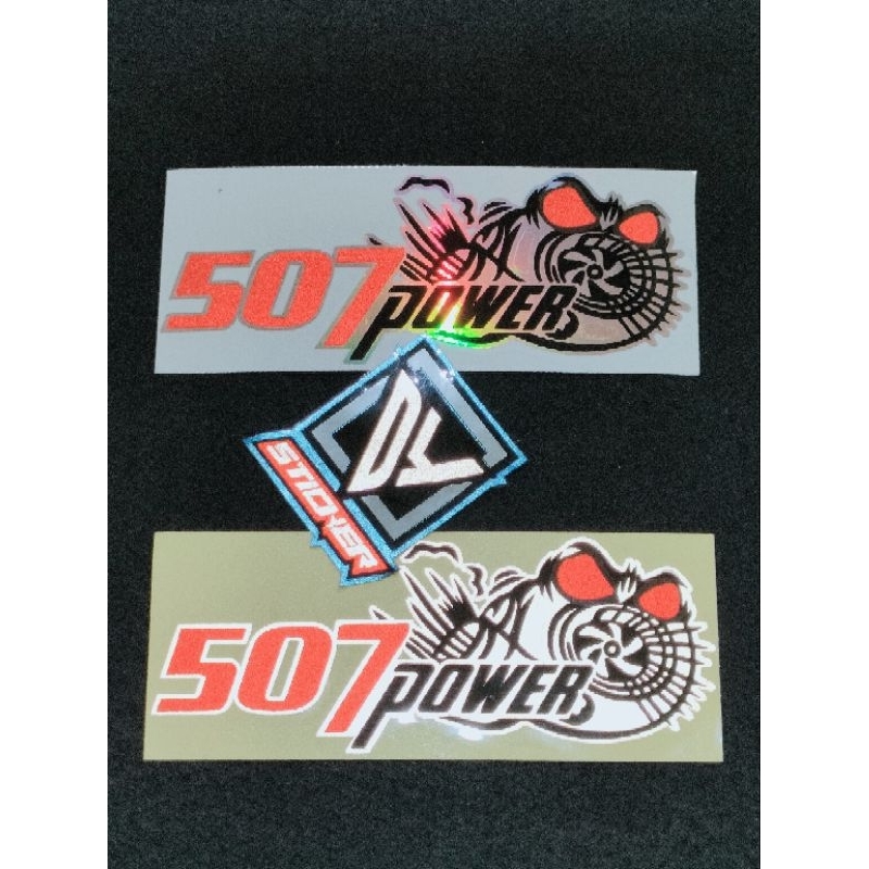 STICKER 507 POWER PRINCUT