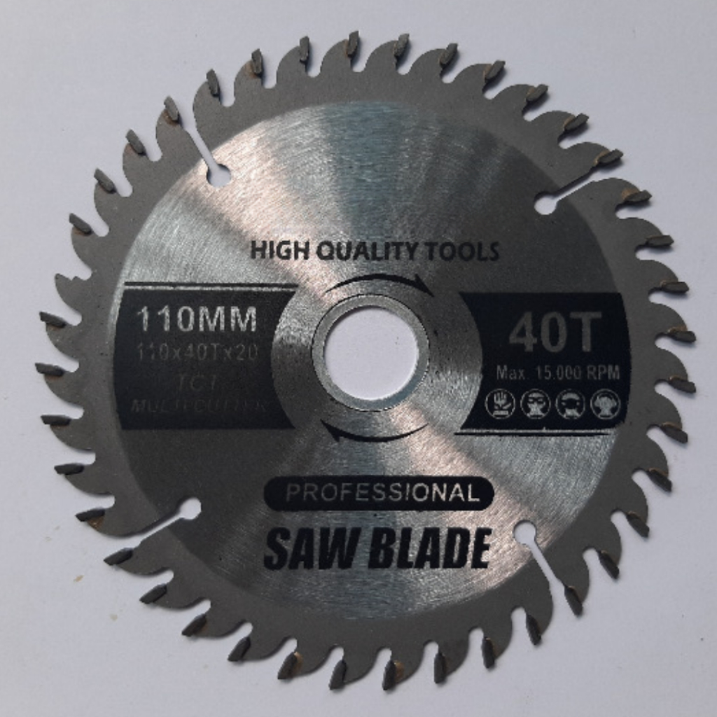 MATA POTONG KAYU 4&quot; X 40 T GERGAJI CIRCLE CIRCULAR SAW BLADE MULTI CUTTER POTONG TRIPLEX DAN PAPAN