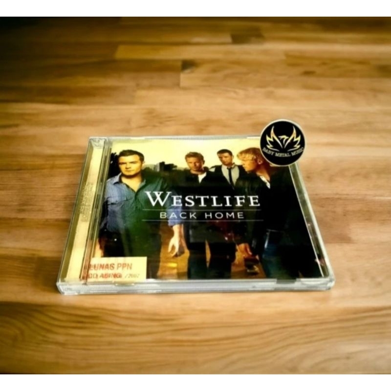 CD WESTLIFE BACK HOME