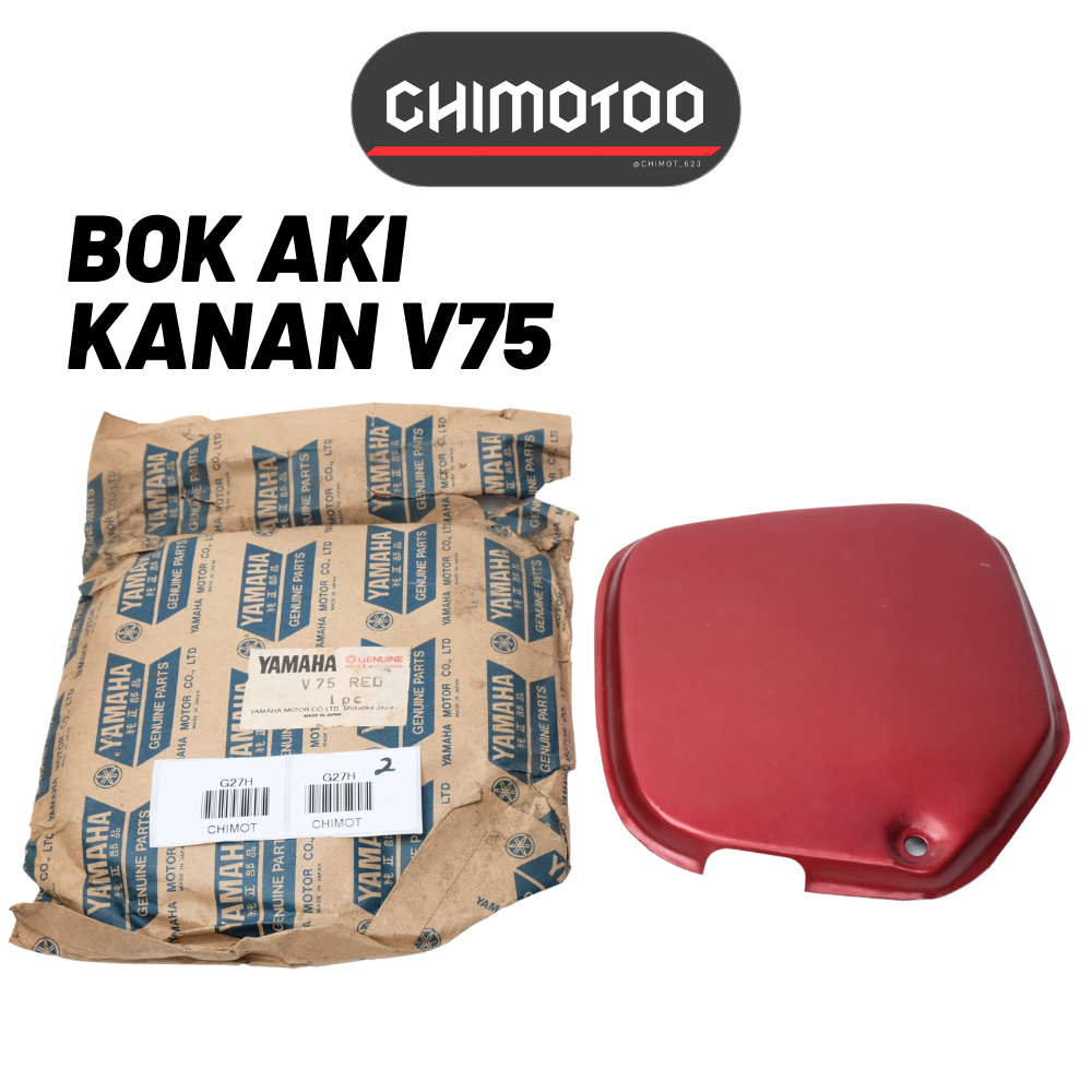 Bok Box Kempol Tepong Aki Accu Kanan Yamaha V75 V 75