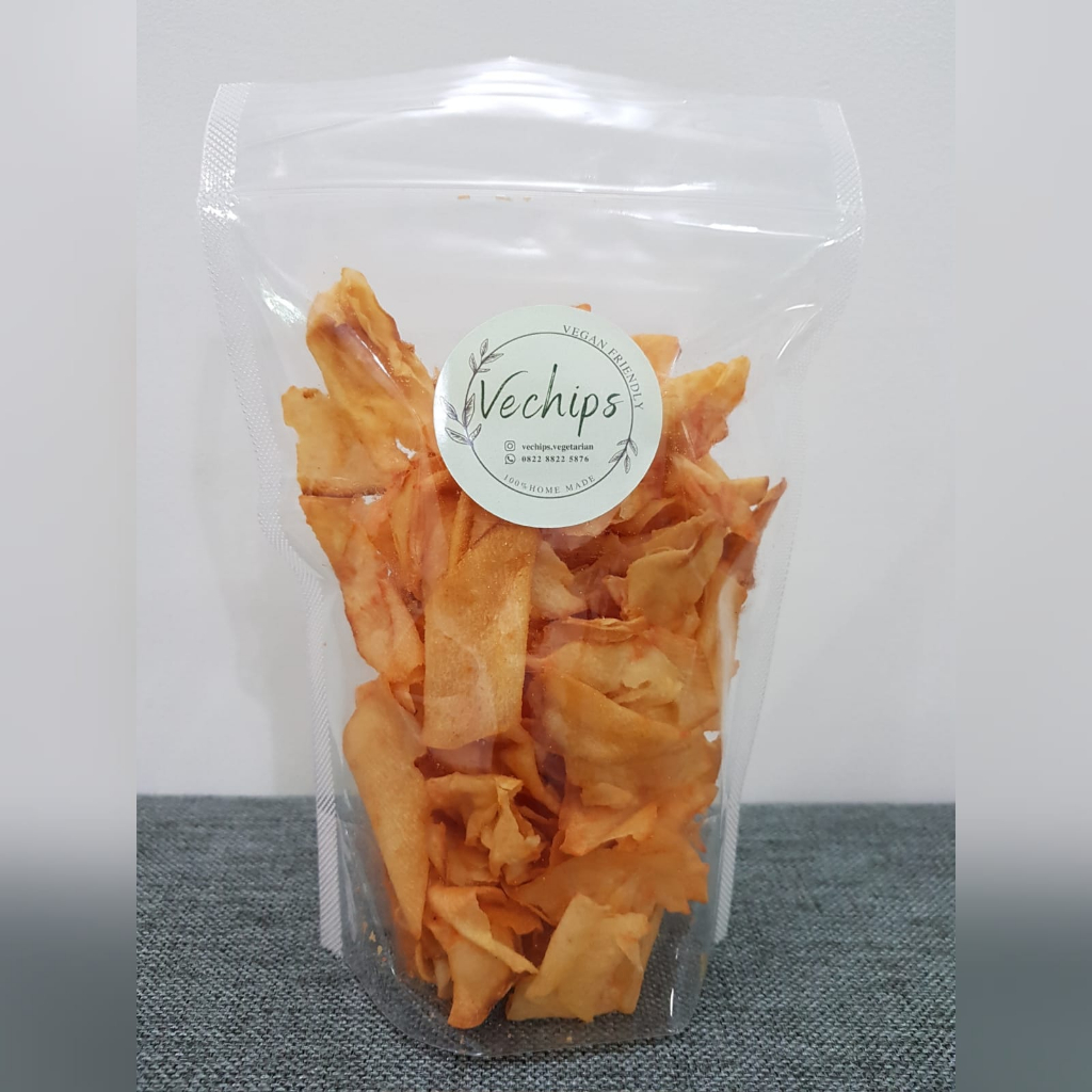 

Keripik Singkong Jagung Bakar VEGAN - Vechips Vegetarian