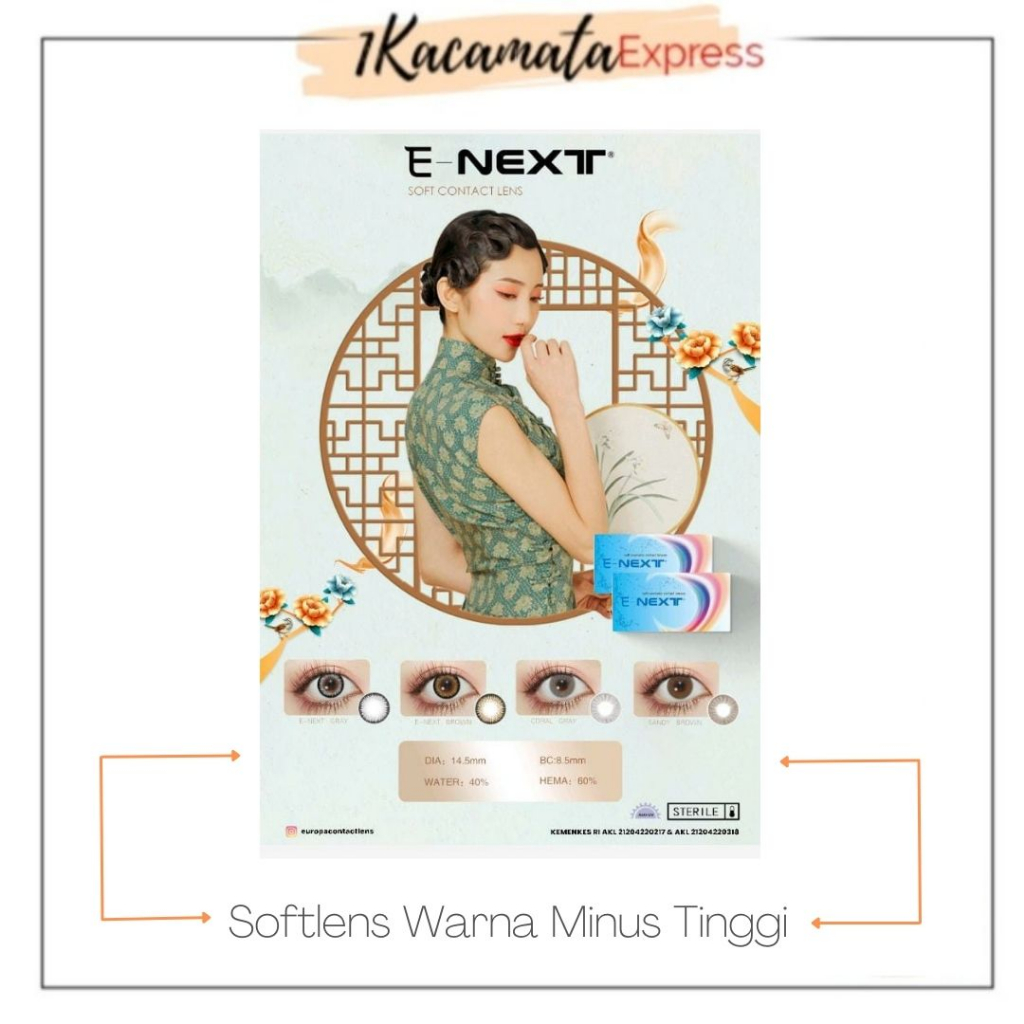 SOFTLENS WARNA MINUS TINGGI EUROPA NEXT